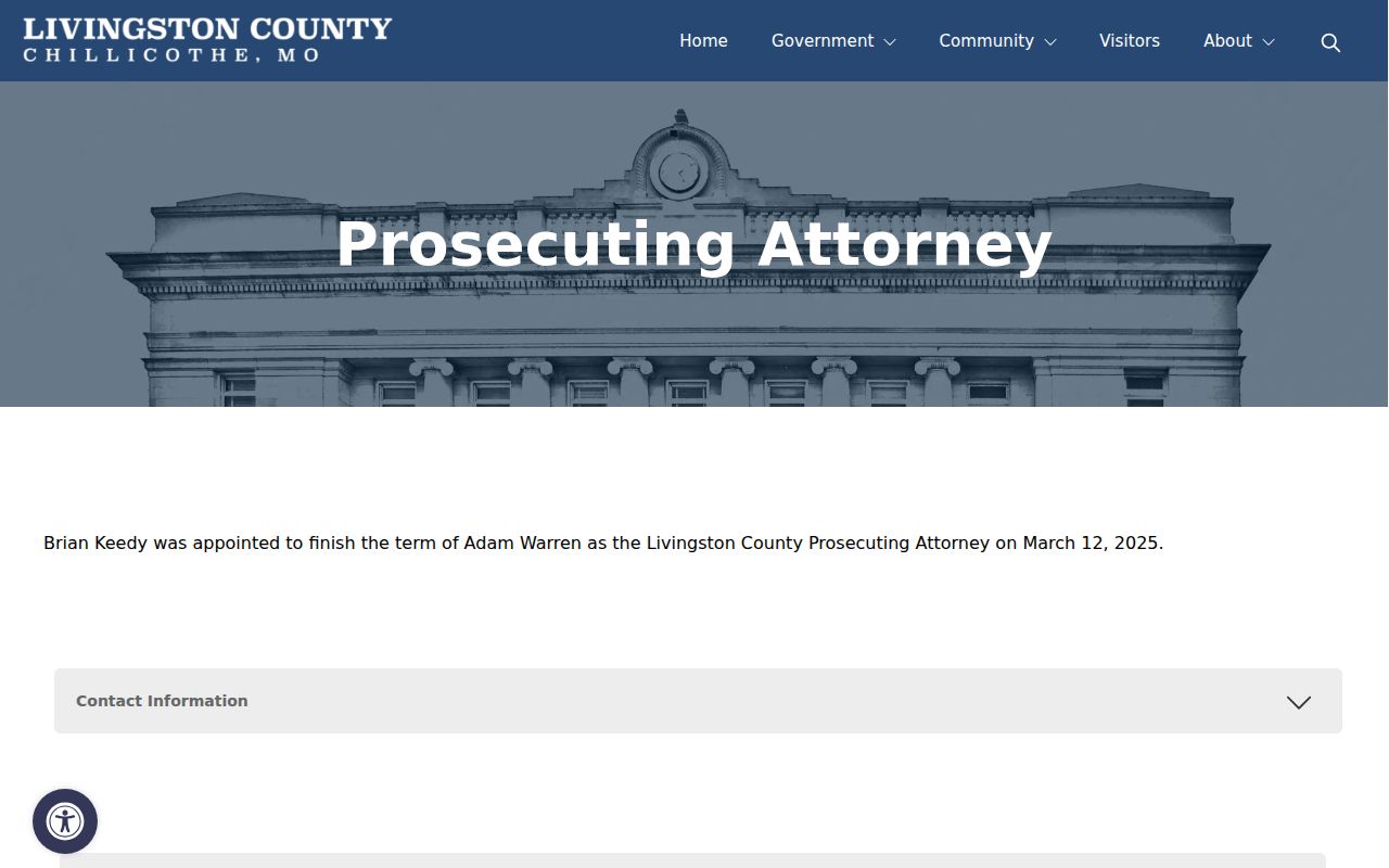 Livingston County criminal court cases and Prosecuting Attorney records